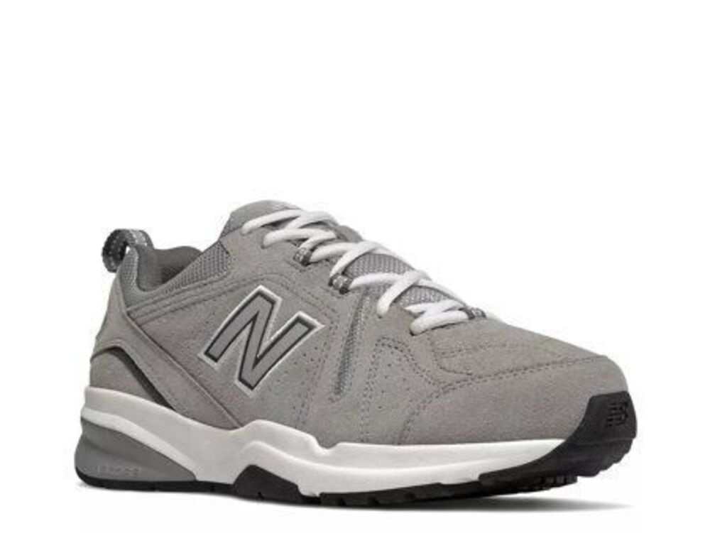 New Balance 608v5 Men’s Gray Suede Training Sneakers Size 11 2E Wide